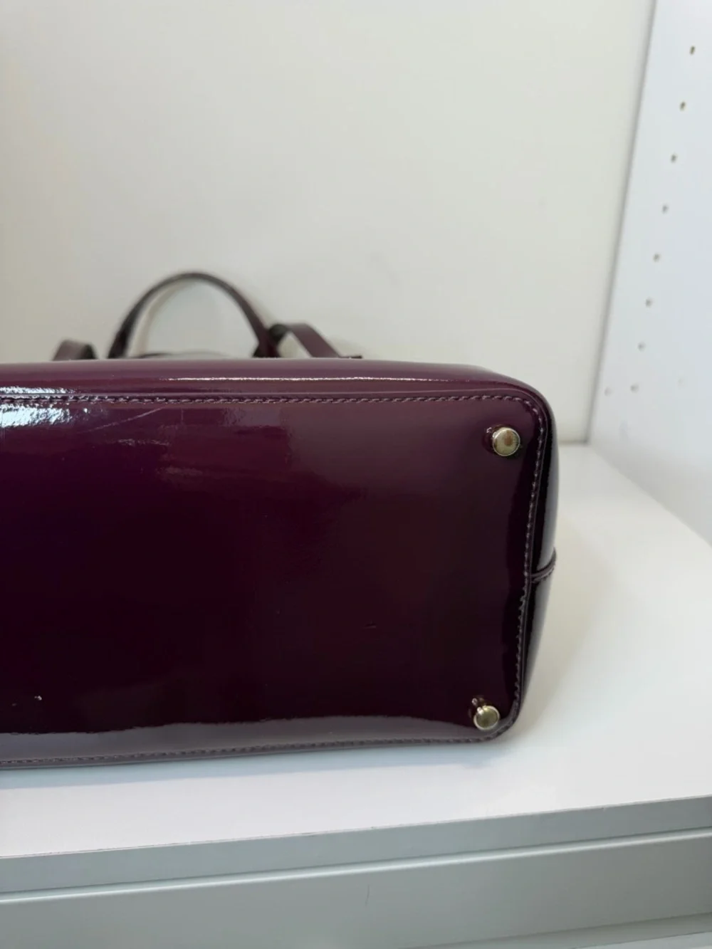 Kate Spade Lily Avenue Carrigan Bag in Deep Merlot Feminine office travel